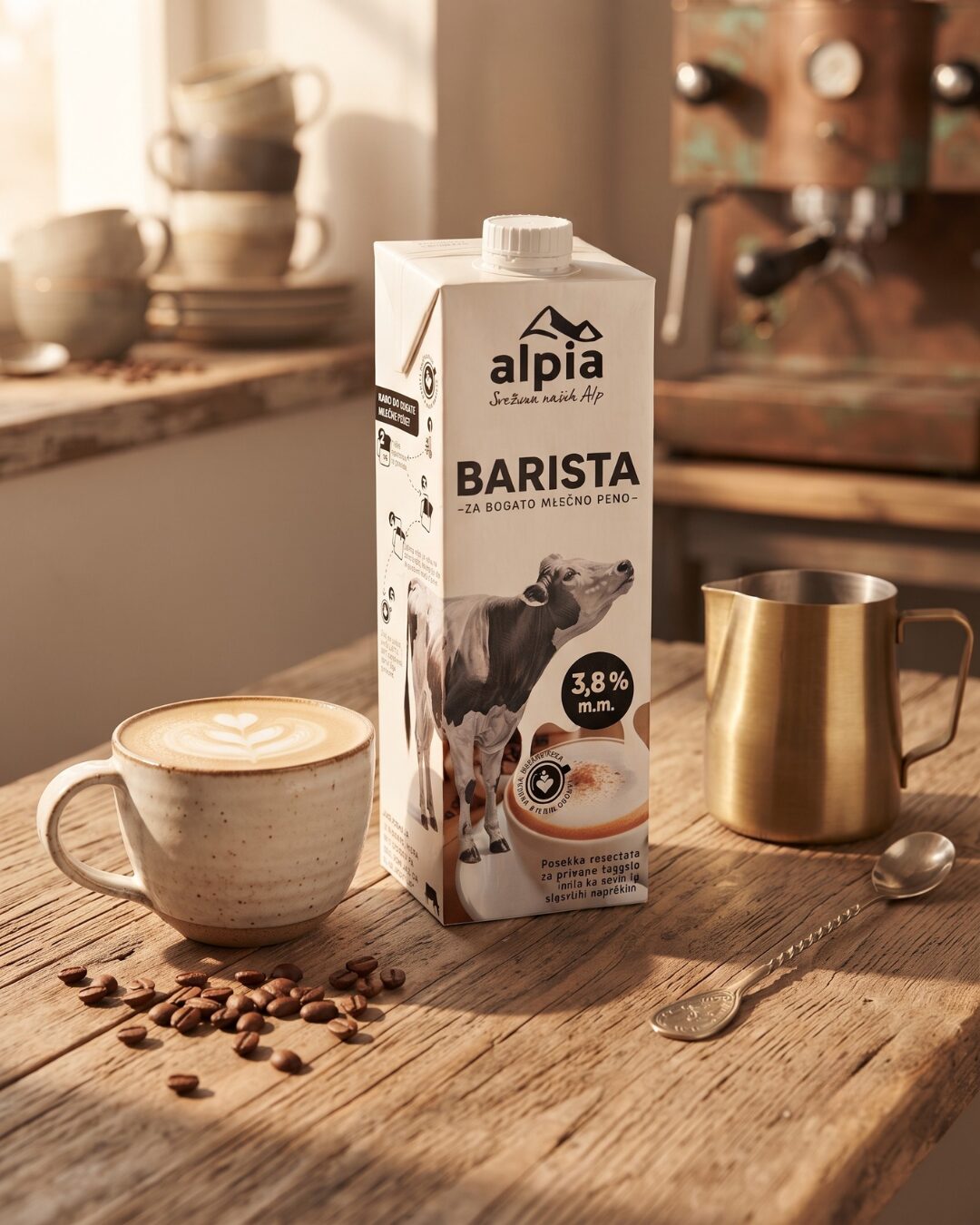 Barista mleko za kremasto kavo v vašem domu